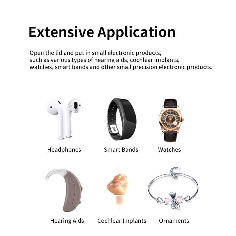 Smart Electronic ABS Plastic UV Sterilizer & Quick Dry Drying Box Case for Hearing Aids Dehumidifier product detail