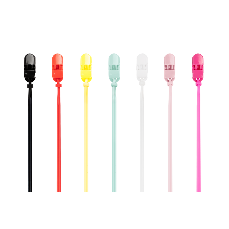 Colorful Silicone Anti Lost Neck Strap Clip String Rope Line Lanyard for Airpods Earphone product detail