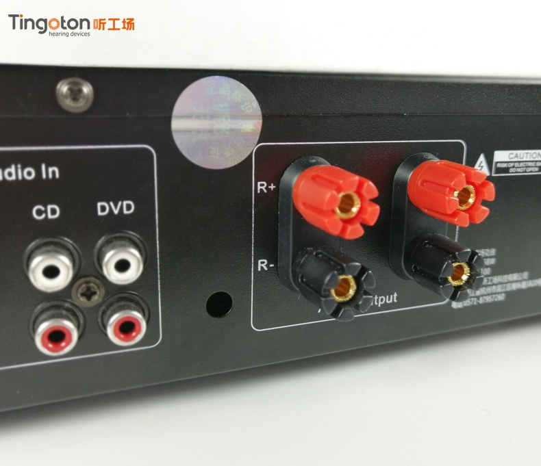 Tingoton Voice Improvement Hearing for Machine Audio Power Amplifier 220V 30HZ-20KHZ for VRA product detail