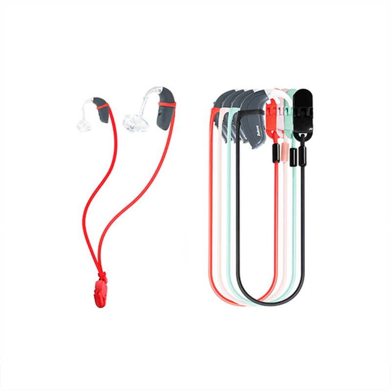 Colorful Silicone Anti Lost Neck Strap Clip String Rope Line Lanyard for Airpods Earphone product detail
