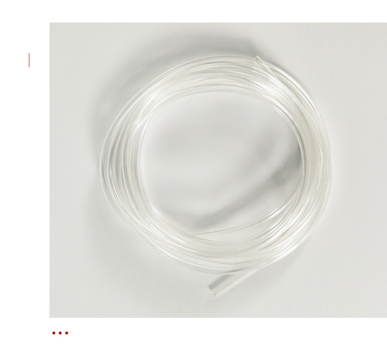 Tingoton Waterproof PVC BTE Hearing Aid Sound Tube Eco-Friendly 3mm Diameter Transparent 1 Meter Length product detail