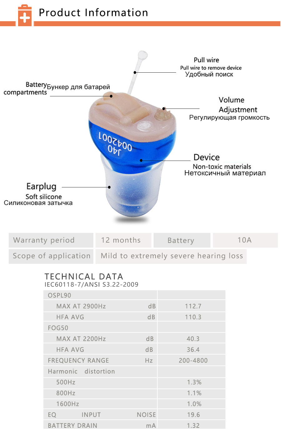 Cheap Mini Powerful Digital Cic Hearing Aid Invisible Hearing Device for Severe Hearing Loss product detail