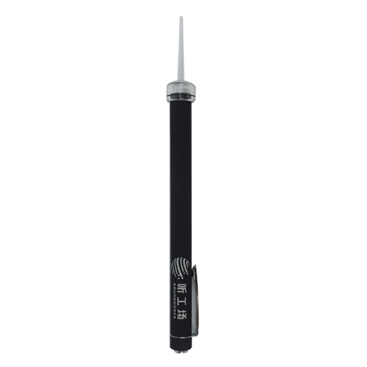 Wholesale Plastic AAA Battery LED Stethoscope Pen Inspection Light Mini Otoscope Penlight product detail
