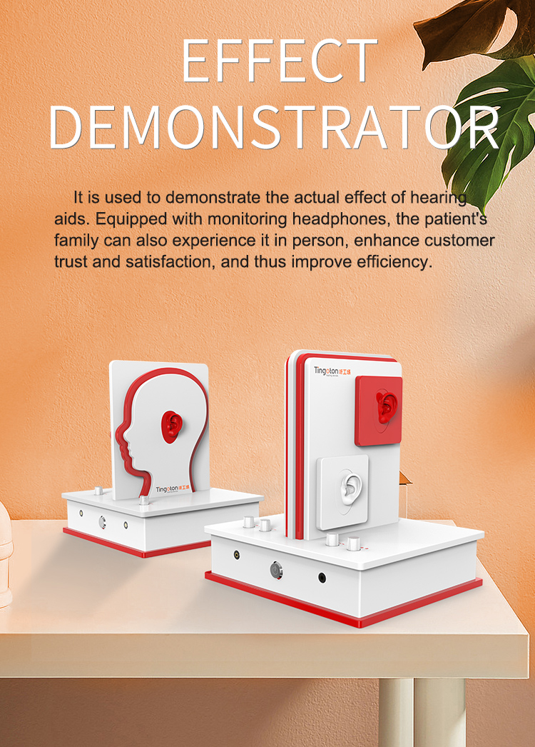 New Voice Guided Effect Demonstrator for Hearing Devices Ear & Hearing Aid Tool product detail