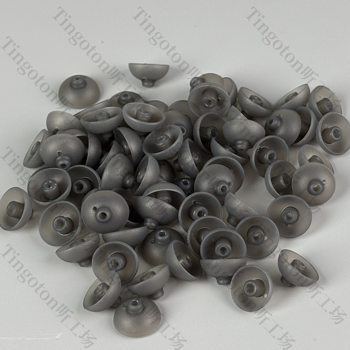 Hearing Aid Eardrum Head Semi-Open Receiver Medical Grade Silicone Earplug Noise Reduction Sound Transmission 3.5mm Interface product detail