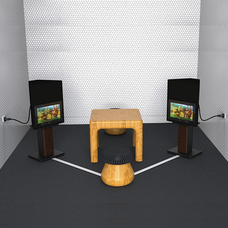 Integrated VRA System Hearing Aid Device Sound Equipment & Amplifiers with Speaker Set for Ear & Hearing Tests product detail