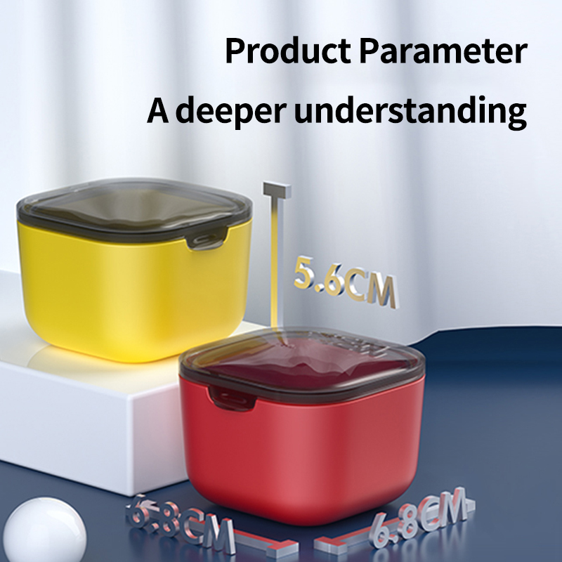 Tingoton Eco-friendly Portable PC Material Hearing Aid Drying Jar with Drying Capsule Yellow/Red Quick Dry Ear Hearing Products product detail